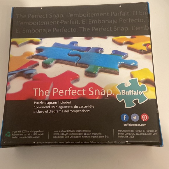 Brand new “posy patch” jigsaw puzzle unopened 1000 pc - Picture 3 of 4